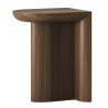 Wewood Re-Form Tall Side Table | Solid Walnut