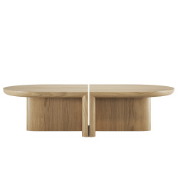Wewood Re-Form Coffee Table | Solid Oak