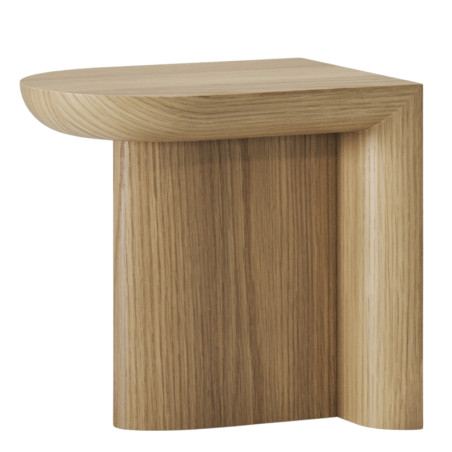 Wewood Re-Form Side Table with Oak Base