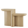 Wewood Re-Form Tall Side Table | Oak
