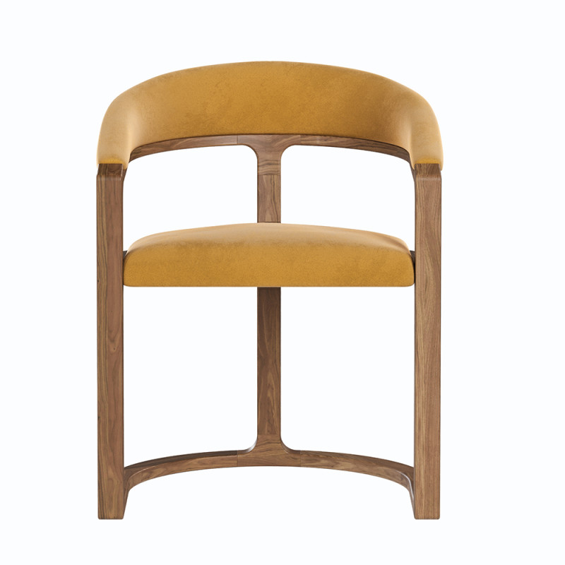 Wewood Kobe Chair with Walnut Base