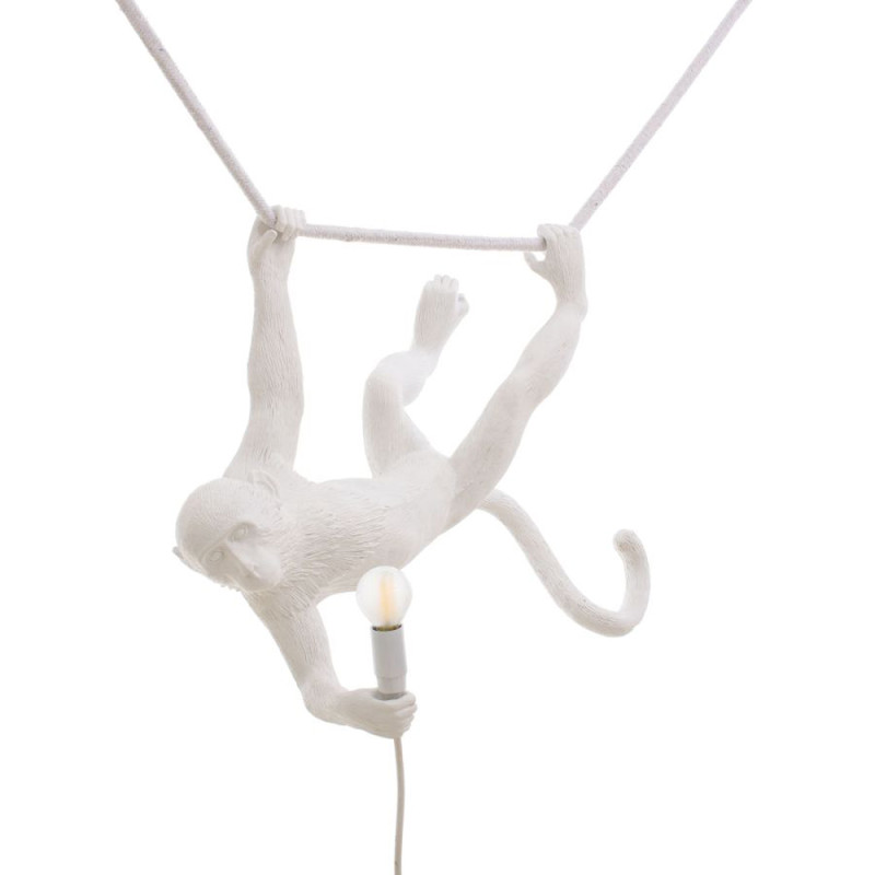 Seletti Monkey Lamp Swing White