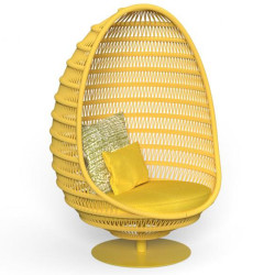 Talenti Panama Egg Chair on Base
