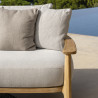 Talenti Ever Outdoor 2 Seater Sofa | Teak | 3 Colour Combinations