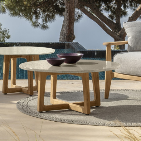 Talenti Ever Outdoor Coffee Table | Dia 90 cm | 8 Colour Combinations