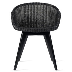 Vincent Sheppard Avril Dining Chair with Black Wood Base