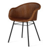 Vincent Sheppard Avril Dining Chair | Black Steel Base | Options