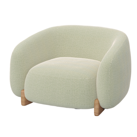Vondom Milos Upholstered Lounge Armchair