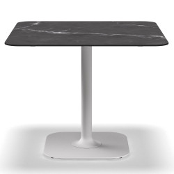 Gloster Grid Square Outdoor Dining Table | 90 CM | Ceramic Top