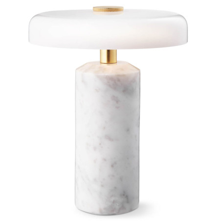 Design By Us Trip Portable Table Lamp | Carrara/Opal