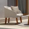 Talenti Cleosoft Outdoor Lounge Chair | Accoya Wood | Colour Options