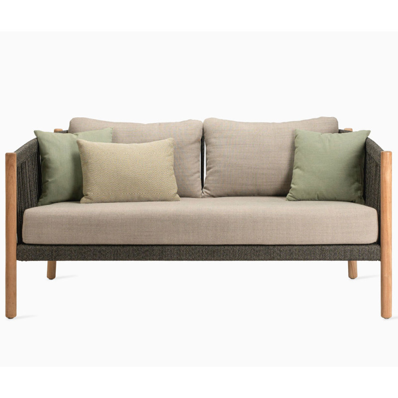 Vincent Sheppard Lento Sofa Seat and Back Cushions Stone