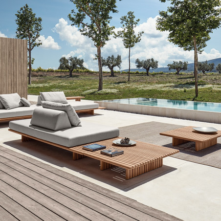 Gloster Deck Outdoor Modular Seating Unit | 261 CM | Options
