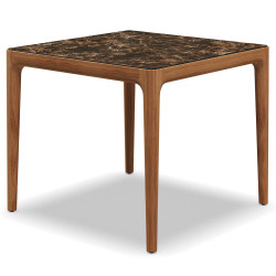Gloster Lima Dining Table | Ceramic Top | 87 CM