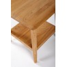 The Fifties Lamp Table in Solid Oak