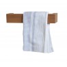 Wireworks Solid Oak Hand Towel Rail 28cm