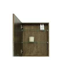 Wireworks Dark Oak Slimline Cabinet 550