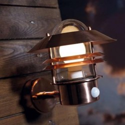Blokhus Copper Outdoor Light With Sensor