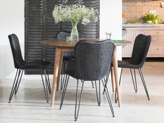 Vincent Sheppard Lilly Dining Chair, Grey Hairpin Dining Chairs