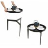 Covo Large Black Metal Illusion Coffee Table