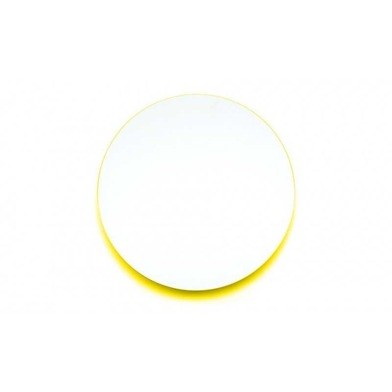 Covo Fluorescent Moonlight Mirror Ø 45 - Yellow