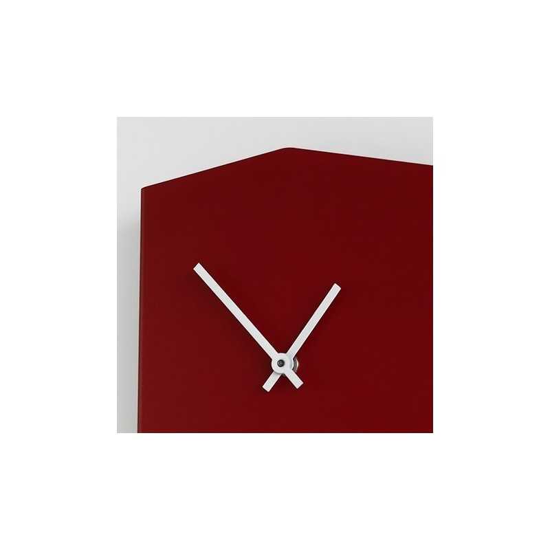 Covo Aika Designer Wall Clock - Red