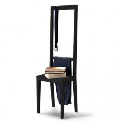 Covo Italian Beech Wood Alfred Chair - Black