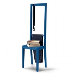 Covo Contemporary Beech Wood Alfred Chair - Blue