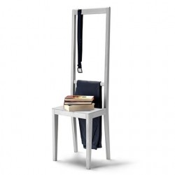 Covo Alfred White Beech Chair - White