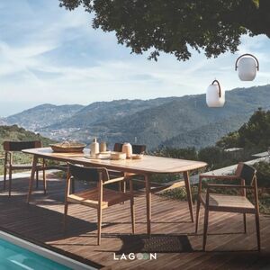 You love hosting events and big family or friends gatherings in your garden, and you can’t find your dream table? 

This sleek @glosterfurniture CLIPPER DINING TABLE 219 CM with its structure is in teak with a polished finish and slatted top & without a parasol hole will help you fully exploit your outdoors.

It is possible to integrate a protective cover.
.
.
.
.
#vivalagoon #designtrends #exteriordesign #interiordesigninspo #instainteriordesign #interiordesignlondon #instainterior #exterior #instahomedesign #gloster  #interiordesignersofinsta #outdoorstyle #luxuryhomes #luxuryspaces #luxuryinteriordesign #homeaccount #homeinspo #gardenideas #luxurystyling #homedesigner #Dinningtable #terracedesign #dinningtabledecor #teak  #outdoordesign #porchdecor #tabledesign
