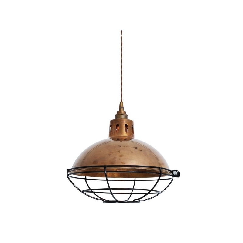 Mullan Lighting Chester Cage Lamp Industrial Factory Light
