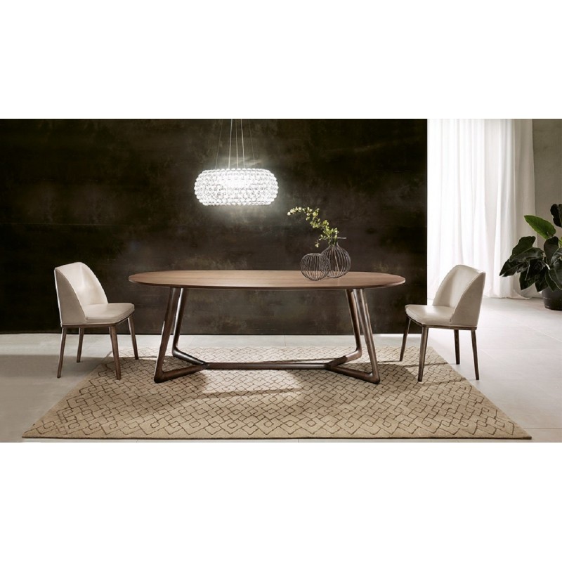 Pacini e Cappellini Cover Oval Dining Table