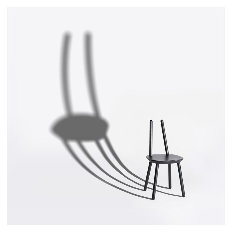 Emko Place Naïve Wooden Chair -Black