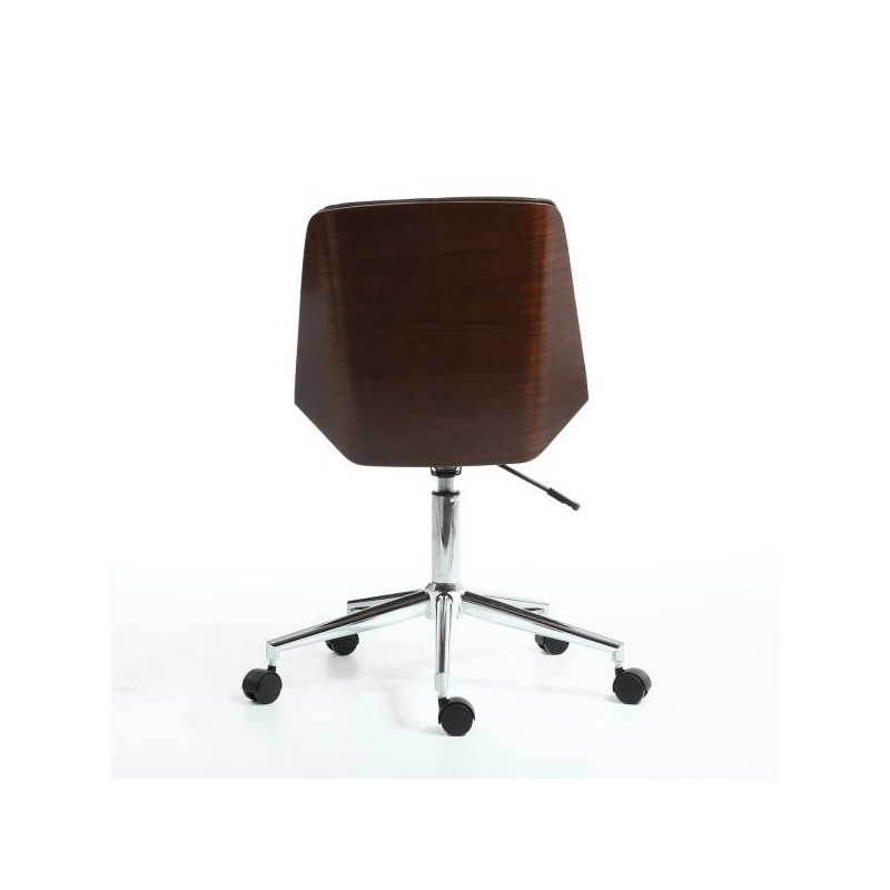 Onegin Walnut / Black Office Chair