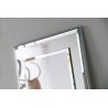 Lalique Leaner Silver Floor Mirror
