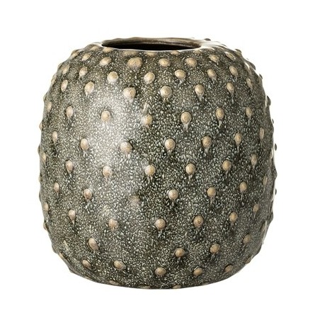 Bloomingville Stoneware Green Vase