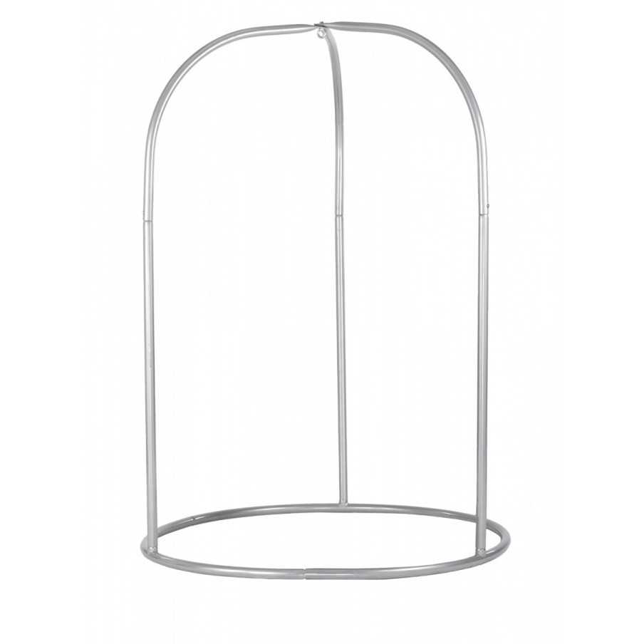 Steel Stand for Basic or Lounger Hammock Chairs - Romano Silver