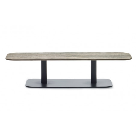 Vincent Sheppard Kodo Coffee table 129 x 45 Fossil Grey