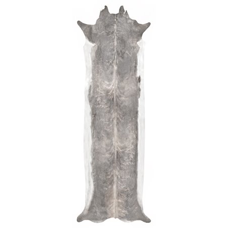 Mineheart Super Long Stretched Faux Cowhide Rug Bleached Large