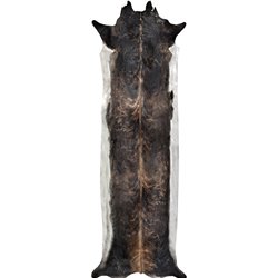 Mineheart Super Long Stretched Faux Cowhide Rug Natural Large