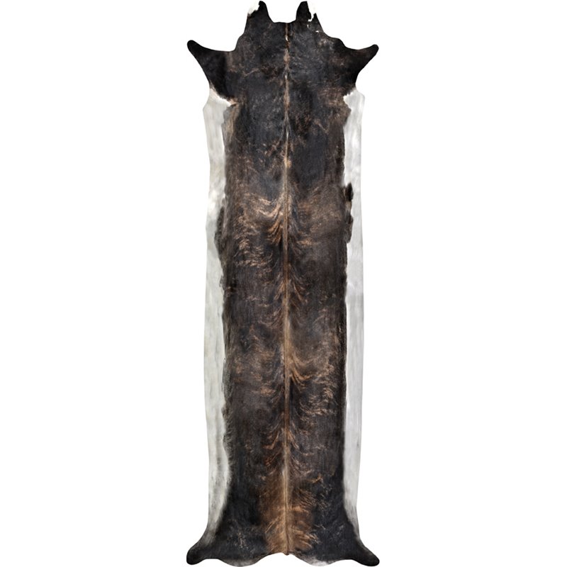 Mineheart Super Long Stretched Faux Cowhide Rug Natural Medium