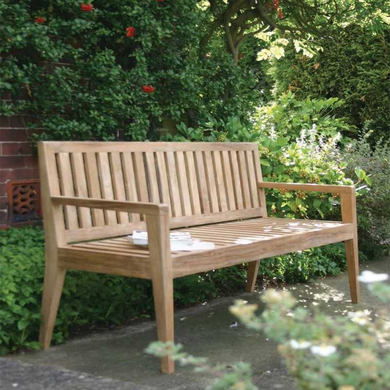 Kew 2 Seat Teak Sofa Set