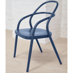 Ton Dining Chair 002 in Bent Beech Wood Pigment