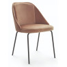 Pacini e Cappellini Amy Dining Chair | Metal Legs