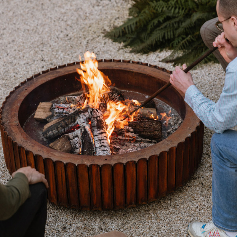 Wunder The Ring Fire Bowl | Corten