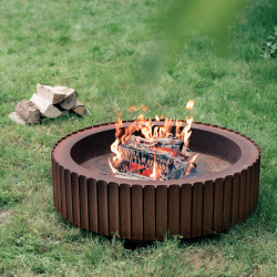 Wunder The Ring Fire Bowl | Corten