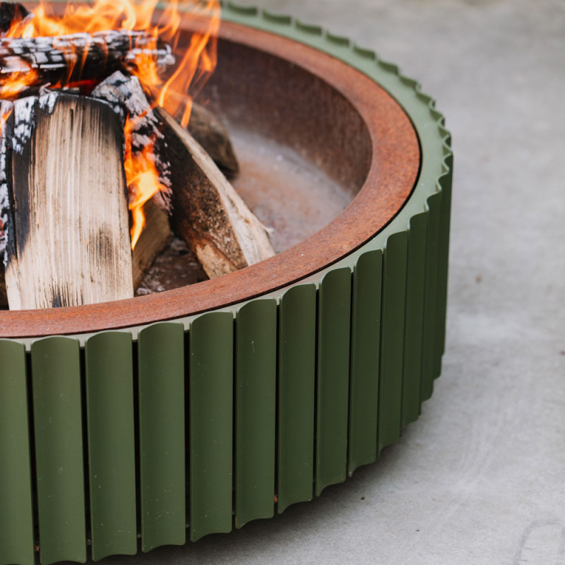 Wunder The Ring Fire Bowl | Green